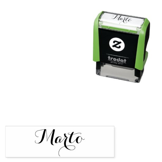 Esperanto: Monat: Marto (März) Permastempel (Beispiel)