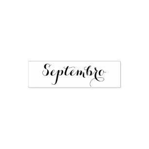 Esperanto: Monat: Septembro (September) Permastempel