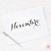 Esperanto Month Stickers - Novembro (November) (Umschlag)