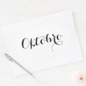 Esperanto Month Stickers - Oktobro (Oktober) (Umschlag)