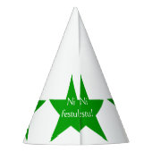 Esperanto: Ni festu! Partyhütchen (Rückseite)