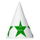 Esperanto: Ni festu! Partyhütchen (Rechts)