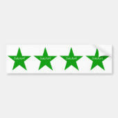 Esperanto: Saluton Autoaufkleber (Vorne)