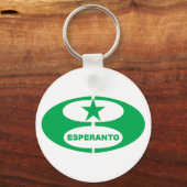 Esperanto-Symbol, Schlüsselanhänger (Vorderseite)