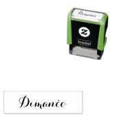 Esperanto: Tag der Woche: Dimanĉo (Sonntag) Permastempel (Beispiel)