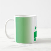Esperanto/"Tute libera, Kiel birdo aera", Kaffeetasse (Links)