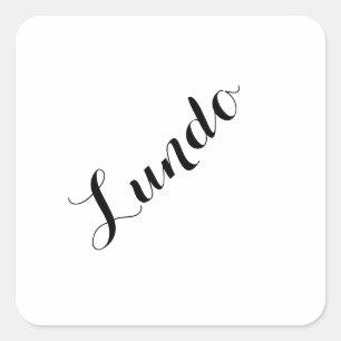 Esperanto Weekdays Stickers - Lundo (Montag)