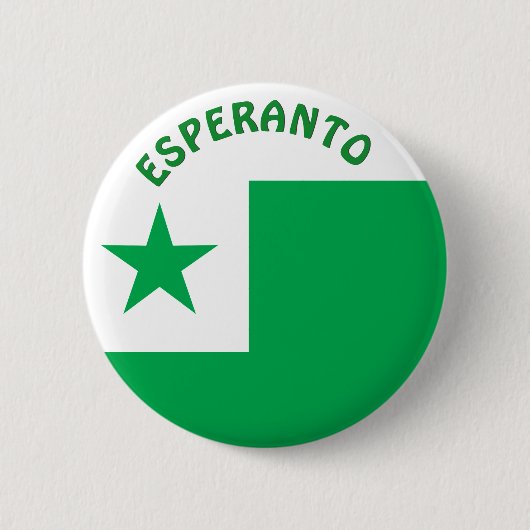 Esperantoflagge, Button (Vorderseite)