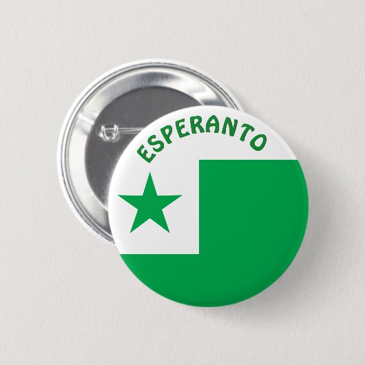 Esperantoflagge, Button (Vorne & Hinten)