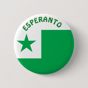Esperantoflagge, Button