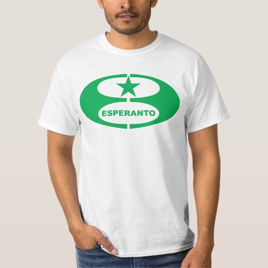 Esperantosymbol, T-Shirt (Vorderseite)