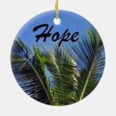 Esperanza - Hoffnung Keramik Ornament (Hinten)