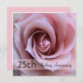 Esperanza Rose 25 Jahre Einladung (Vorne/Hinten)