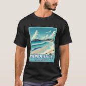 Esperität in Western Australien Retro Skyline T-Shirt (Vorderseite)