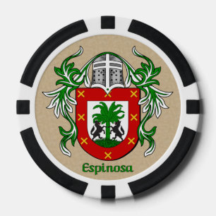 Espinosa Heraldic Arms Pokerchips