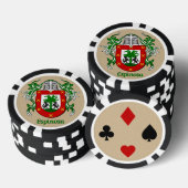 Espinosa Heraldic Arms Pokerchips (Stapel)