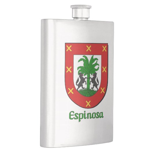 Espinosa Heraldic Shield Flachmann (Rechts)