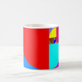 espiral Fibonacci Kaffeetasse (Mittel)