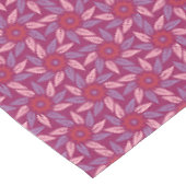 Espiral Floral Magenta Tischdecke (Schrägansicht)