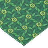 Espiral Floral Verde Tischdecke (Schrägansicht)