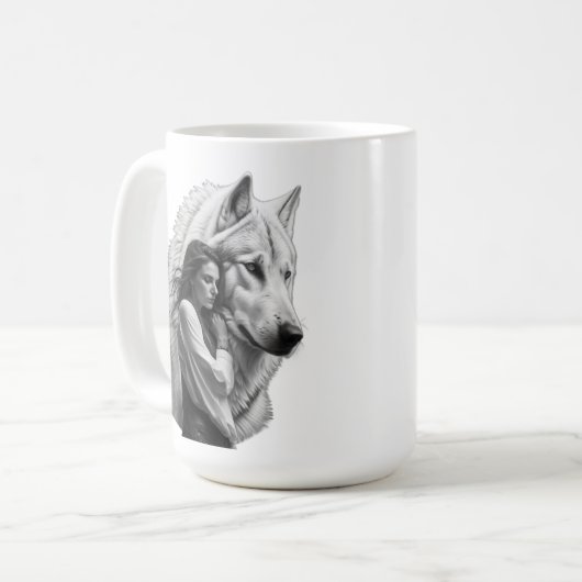 Espírito Guardião Kaffeetasse (Vorderseite Links)