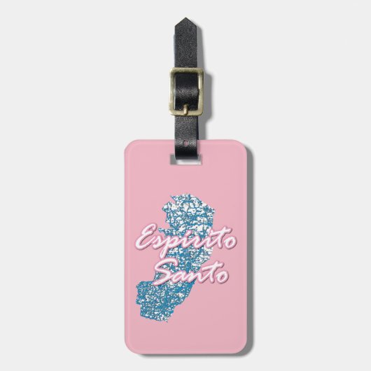 Espirito Santo Gepäckanhänger (Vorderseite vertikal)