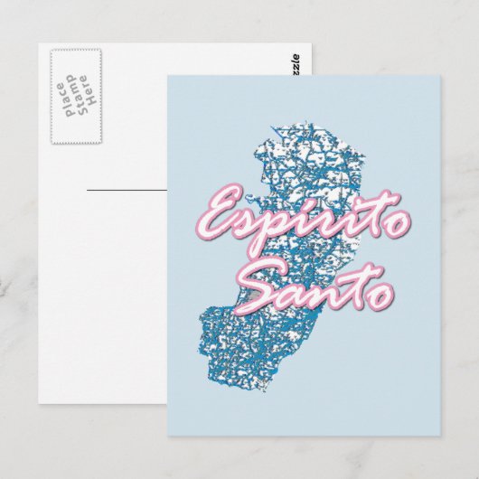 Espirito Santo Postkarte (Vorne/Hinten)