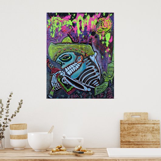 Espiritu Del Tequila Poster (Küche)