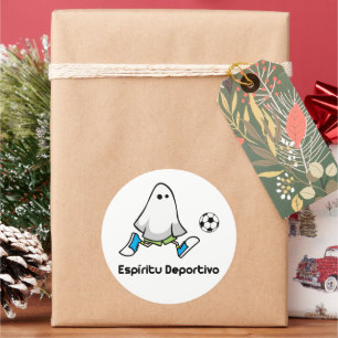 Espiritu Deportivo Runder Aufkleber