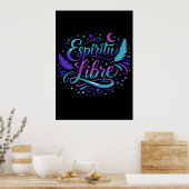 Espíritu libre poster (Küche)