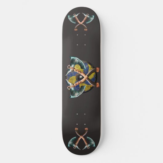 Espíritu Vikingo Skateboard (Vorderseite)