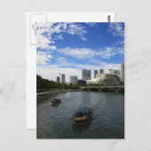 Esplanade Singapur Postkarte (Vorne/Hinten)