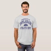 Esplanade-T - Shirt (blaue Beschriftung) (Vorne ganz)