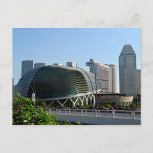 Esplanade Theater Singapur Postkarte