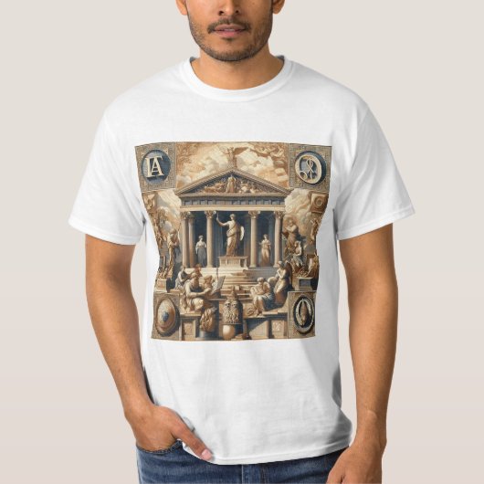 Esplendor de la Antigua Grecia T-Shirt (Vorderseite)