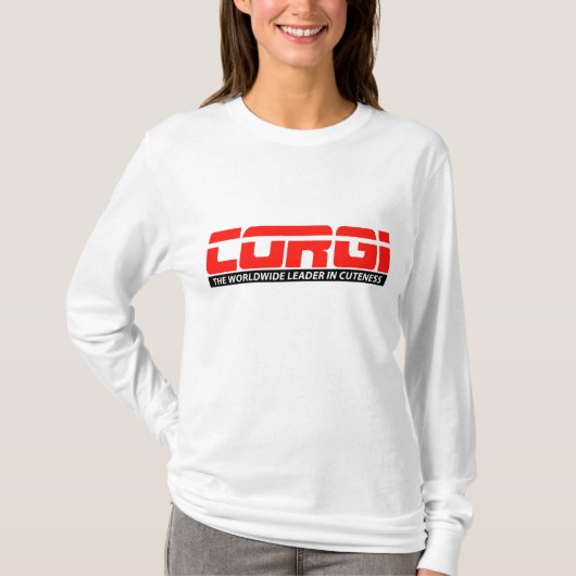 ESPN Corgi-DamenHoodie T-Shirt (Vorderseite)