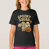 Espoky und Squad Halloween Männerin T-Shirt (Vorderseite)
