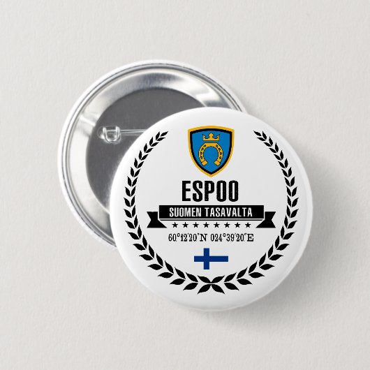 Espoo Button (Vorne & Hinten)