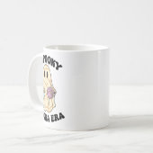 Espooky Senora Era Funny Ghost Mexican Spanish Hal Kaffeetasse (Vorderseite Links)