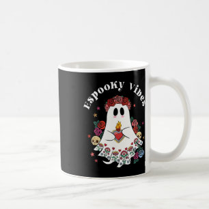 Espooky Vibes Maestra Halloween Spanisch Mexikanis Kaffeetasse