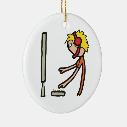 eSports Gamer Keramik Ornament (Rechts)