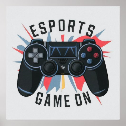 Esports Gamer Poster (Vorne)