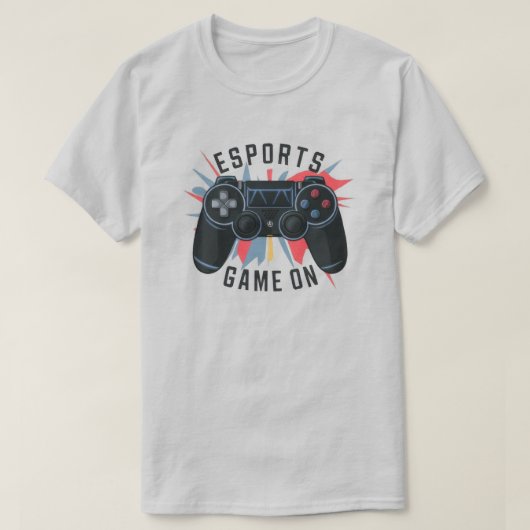Esports Gamer T-Shirt (Design vorne)