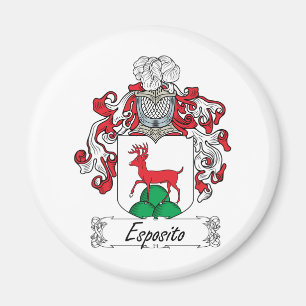 Esposito Familienwappen Magnet