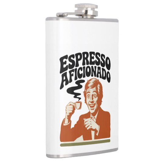 Espresso Aficionado - Cup   Flachmann (Rechts)
