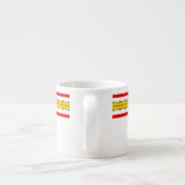 Espresso an der spanischen Striptease Tasse (Rückseite)