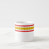 Espresso an der spanischen Striptease Tasse (Vorderseite)
