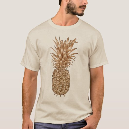 Espresso-Ananas T-Shirt (Vorderseite)