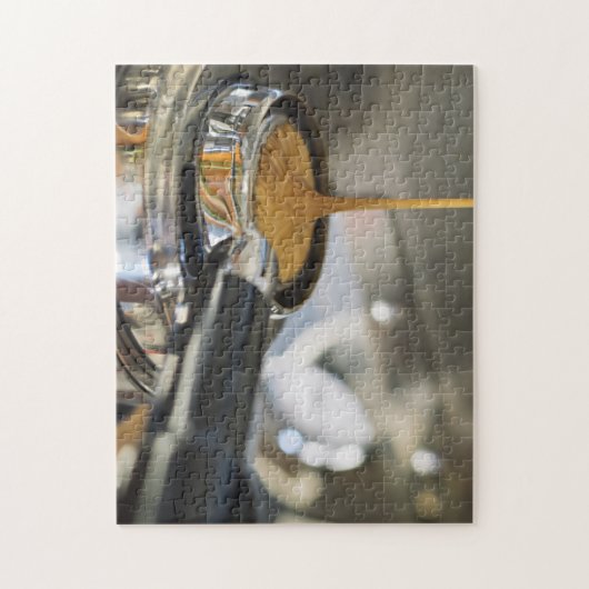 Espresso aus der Kaffeemaschine gießen Puzzle (Vertikal)