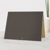 Espresso aus der Kaffeemaschine gießen Wie treffen Karte (Rückseite)